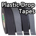 Plastic drop decorative tapes